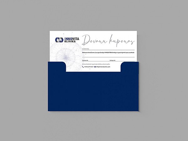 Innovita klinika - dovanų kuponas